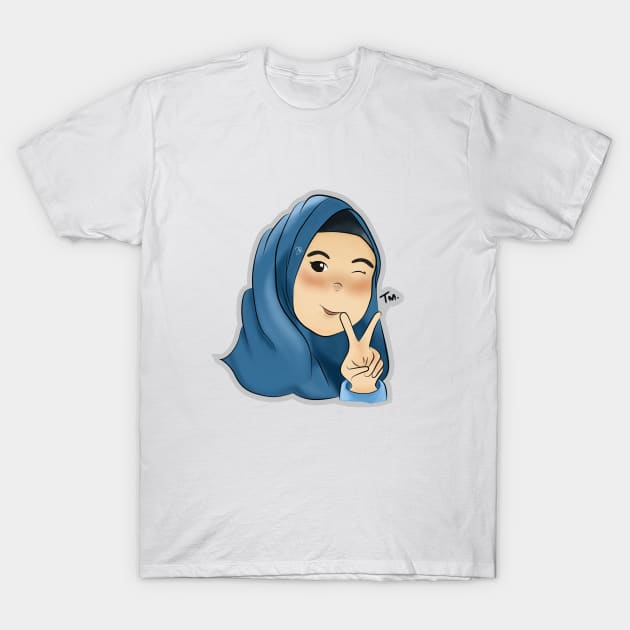 Pujias Hijab T-Shirt by utamisl